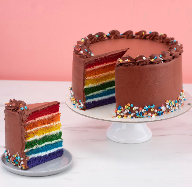 Jellycat Bunny and Rainbow Cake – Beautiful Birthday Cakes