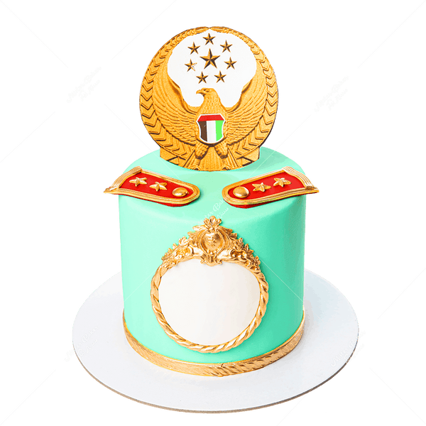 Military Medal Cake