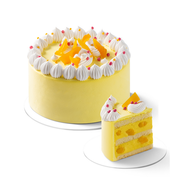 Mango Ice Cream Cake