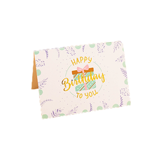 Mini Birthday Gift Greeting Card