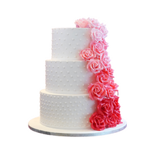Pink Rose Ombre Cake