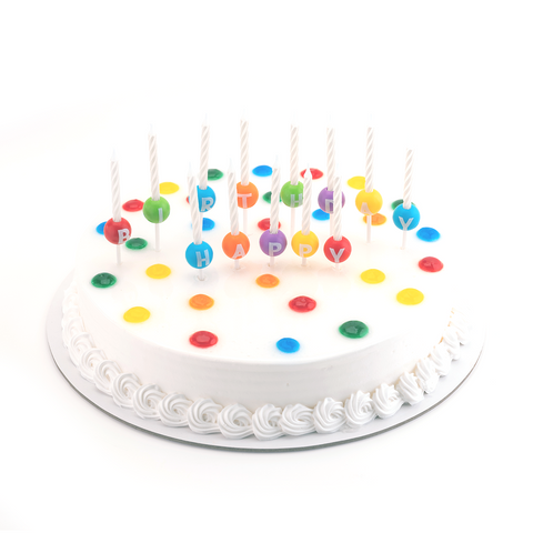 Pop Happy Birthday Candle Cake