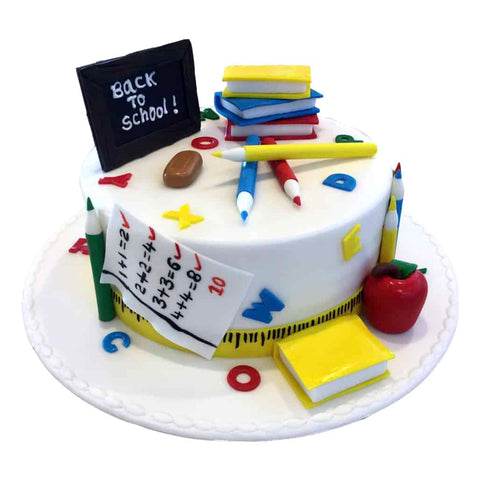 Welcome Back to School Cake