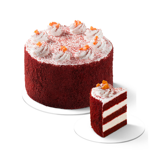Red Velvet Ice Cream Cake