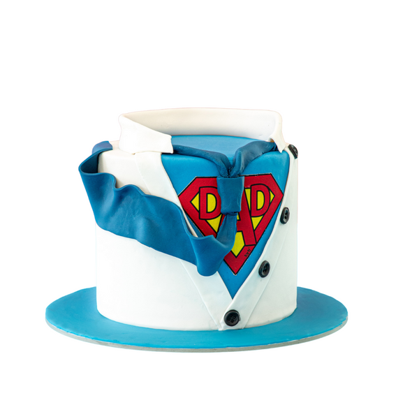 Superdad Cake | Father's Day Cake